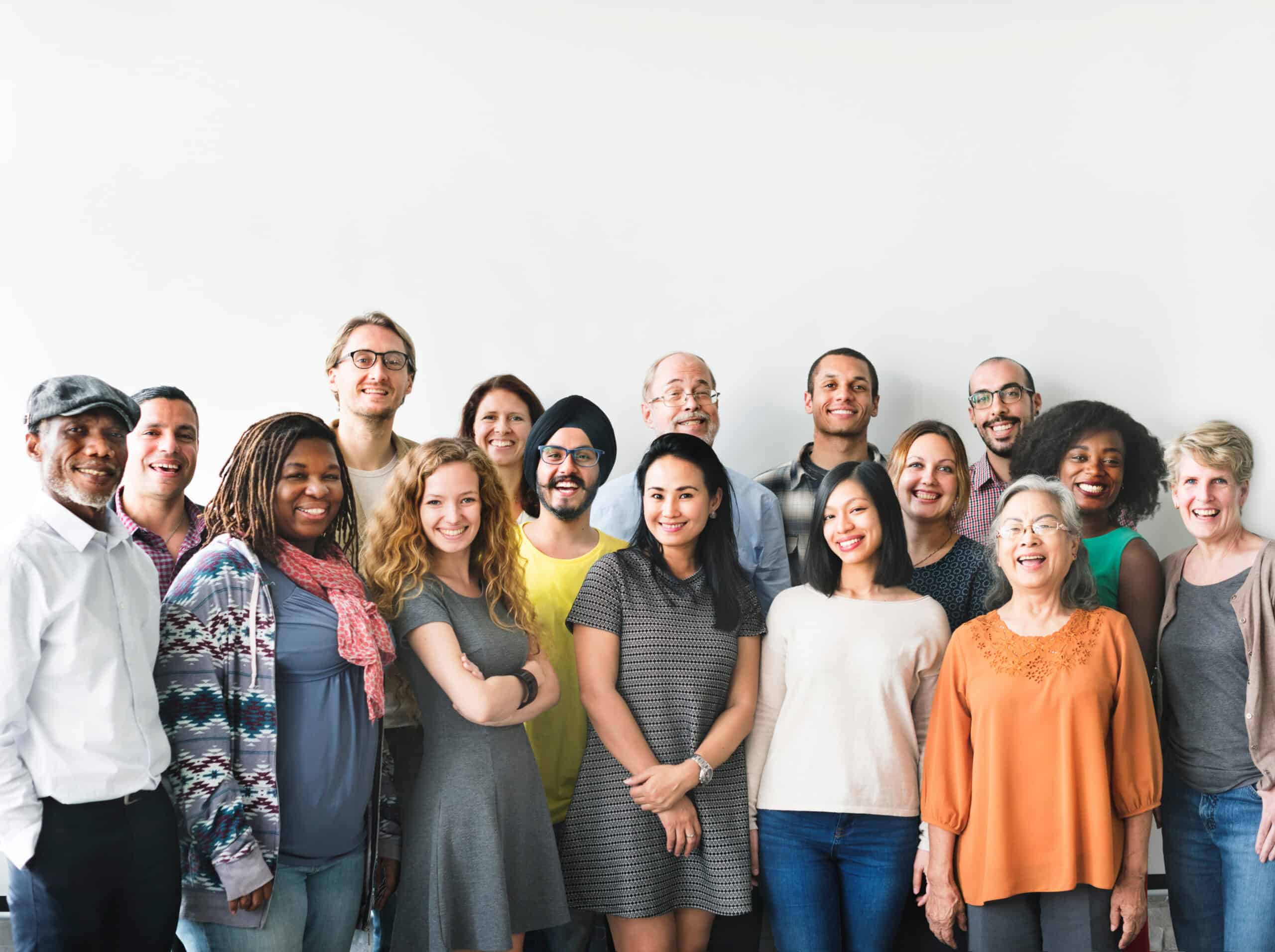 A group photo of teachers